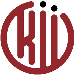 Red stylised 'Kii'
